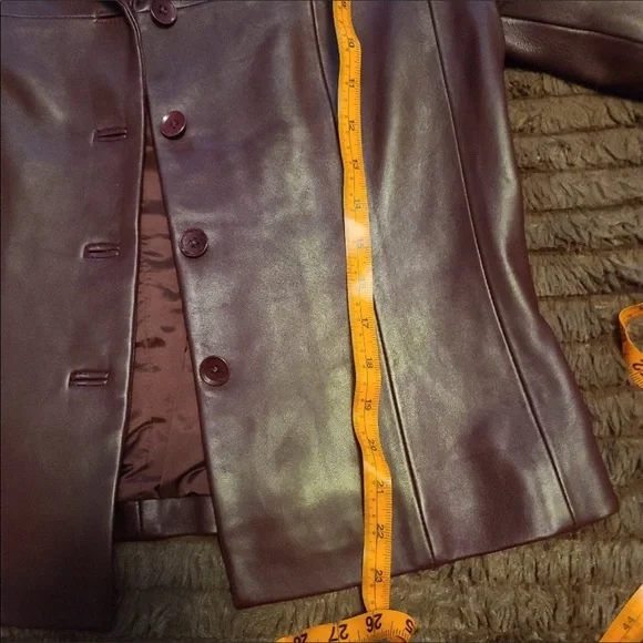 Cache Leather Coat Set - Picture 6 of 10